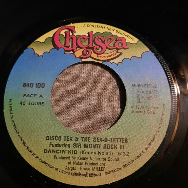 Disco Tex & His Sex-O-Lettes : Dancin' Kid (7")