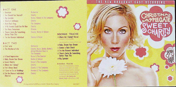 Christina Applegate : Sweet Charity (The New Broadway Cast Recording) (CD, Car)