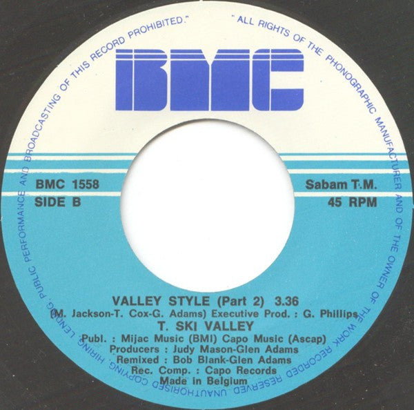 T-Ski Valley : Valley Style (7")