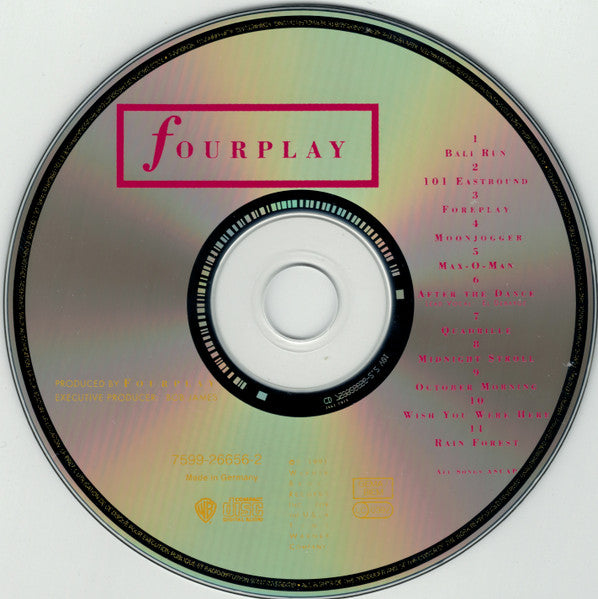 Fourplay (3) : Fourplay (CD, Album, RE)