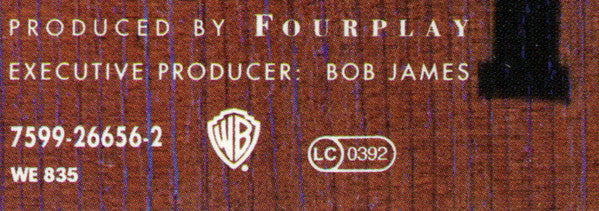 Fourplay (3) : Fourplay (CD, Album, RE)