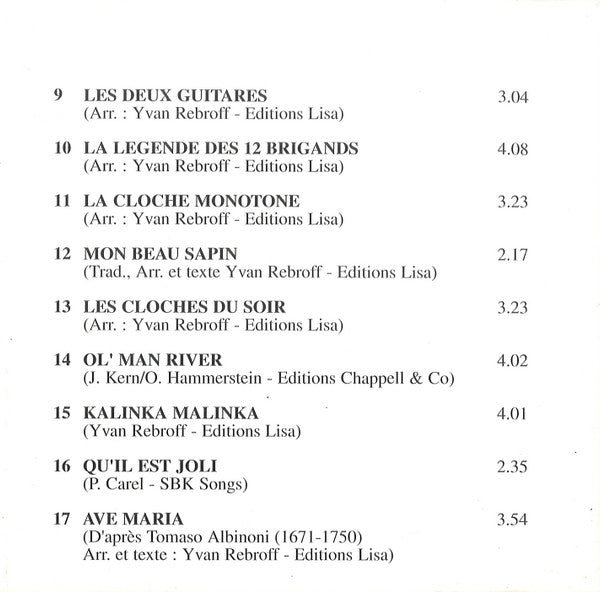 Ivan Rebroff : Ses Plus Grands Succès (CD, Album, Comp)