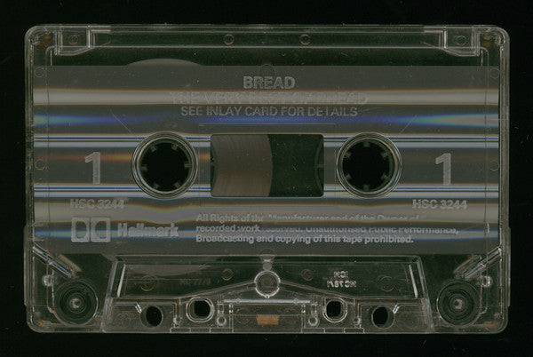 Bread : The Very Best Of Bread - 16 Great Songs (Cass, Comp, Cle)