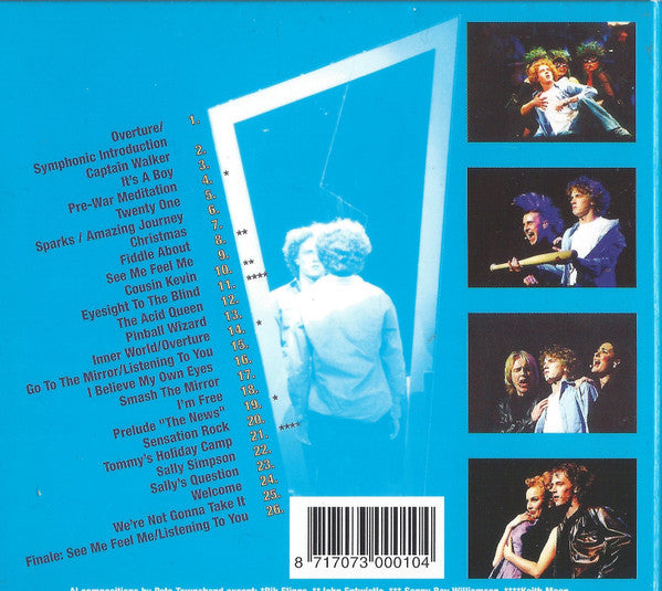 Kapel Van De Koninklijke Luchtmacht : Tommy - The Rock Opera Live (CD, Album)