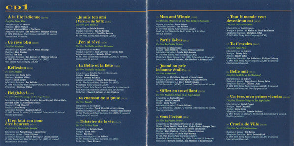 Various : Les Plus Grandes Chansons Des Films Disney (3xCD, Comp)