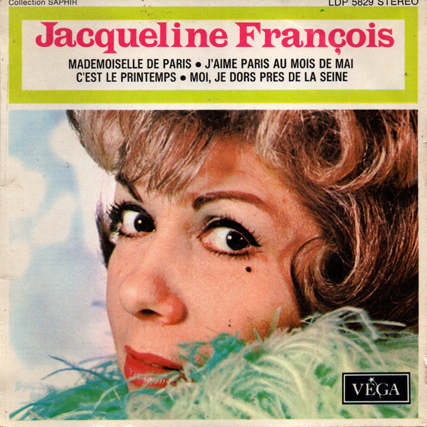 Jacqueline François : Mademoiselle De Paris (7", EP)
