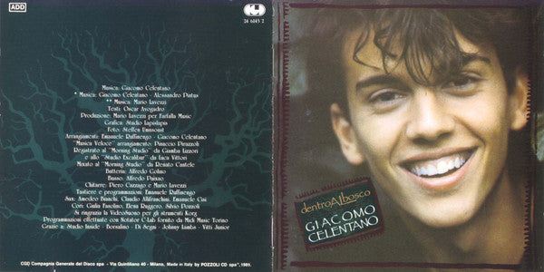 Giacomo Celentano : Dentro Al Bosco (CD, Album)