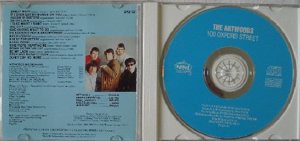 The Artwoods : 100 Oxford Street (CD, Comp)