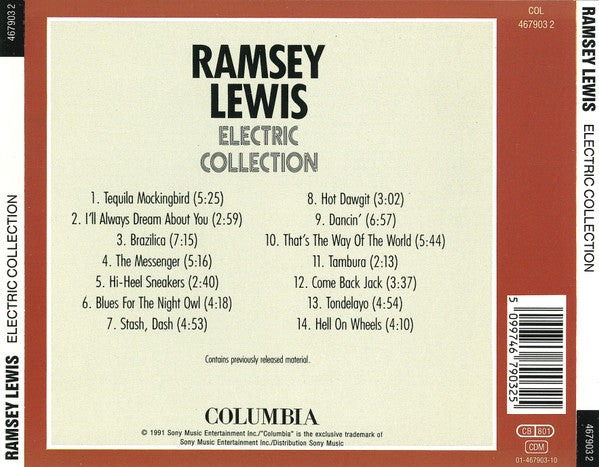 Ramsey Lewis : Electric Collection (CD, Comp, RM)
