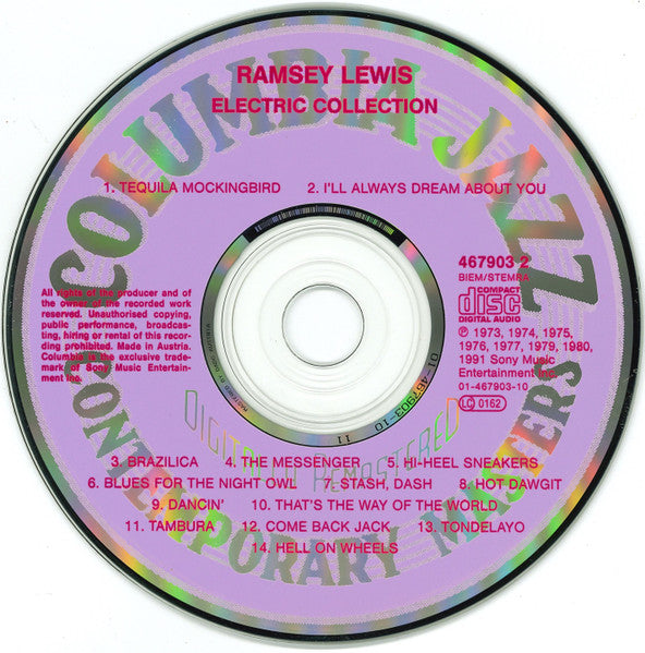 Ramsey Lewis : Electric Collection (CD, Comp, RM)