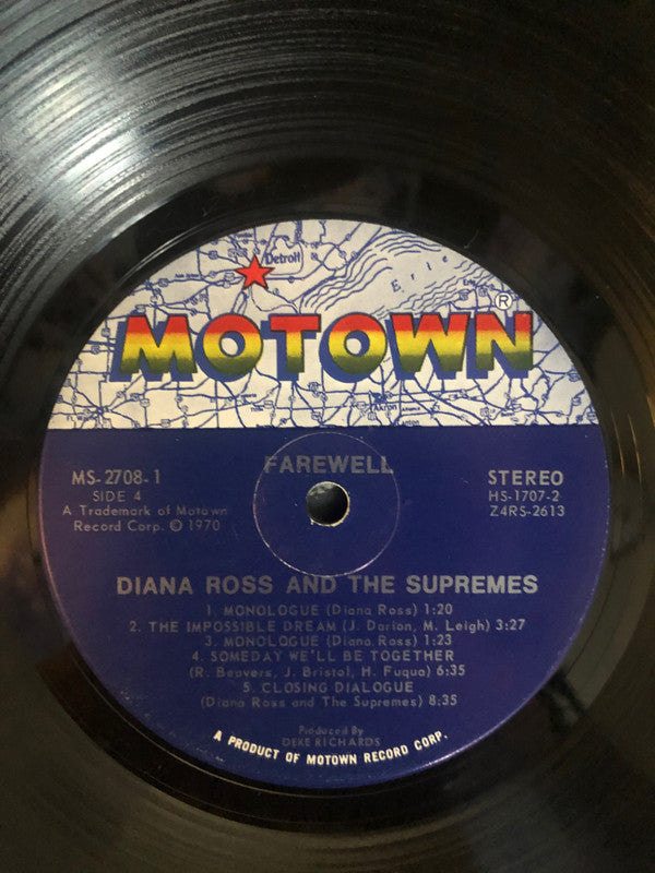 The Supremes : Farewell (2xLP, Album, Ind + Box)