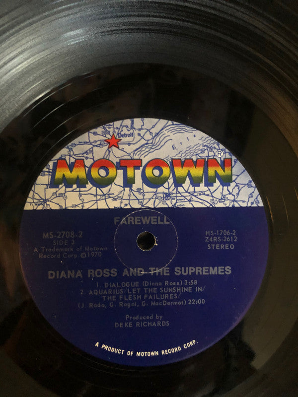The Supremes : Farewell (2xLP, Album, Ind + Box)