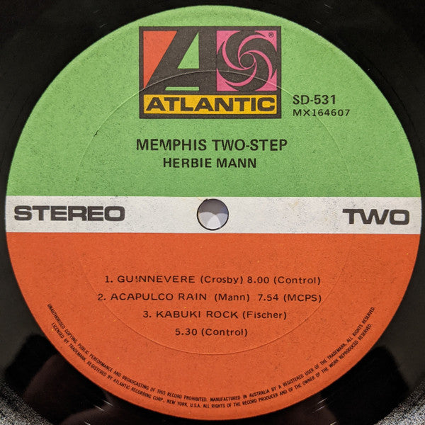 Herbie Mann : Memphis Two-Step (LP, Album)