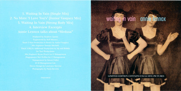Annie Lennox : Waiting In Vain (CD, Single, Ltd)