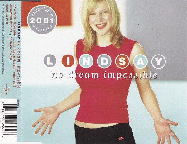 Lindsay Dracass : No Dream Impossible (CD, Single, Enh)