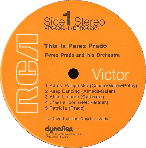 Perez Prado And His Orchestra : This Is Perez Prado (2xLP, Comp)