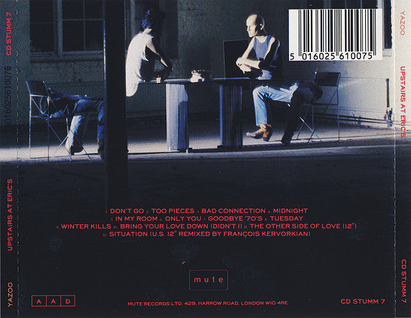 Yazoo : Upstairs At Eric's (CD, Album, RP)