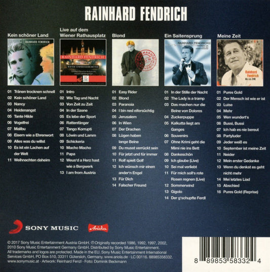 Rainhard Fendrich : Original Album Classics (5xCD, RE + Box, Comp)