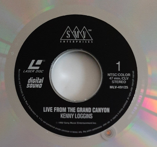 Kenny Loggins : Live From The Grand Canyon (Laserdisc, 12", NTSC)