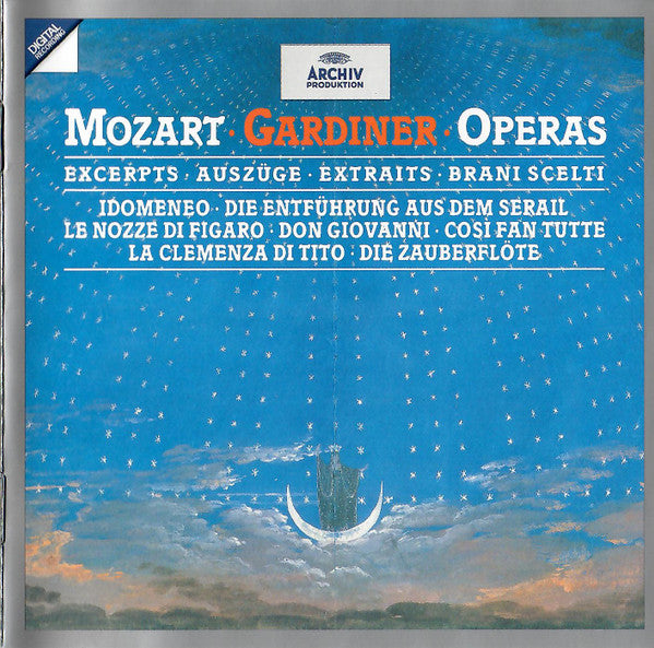 Wolfgang Amadeus Mozart, John Eliot Gardiner : Operas (CD, Comp)