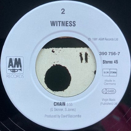 Witness (9) : House Called Love (7", Single)