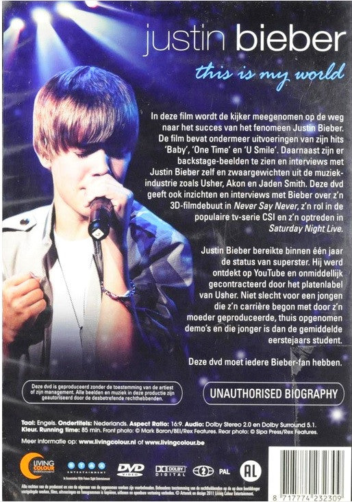 Justin Bieber : This Is My World (DVD, Comp)