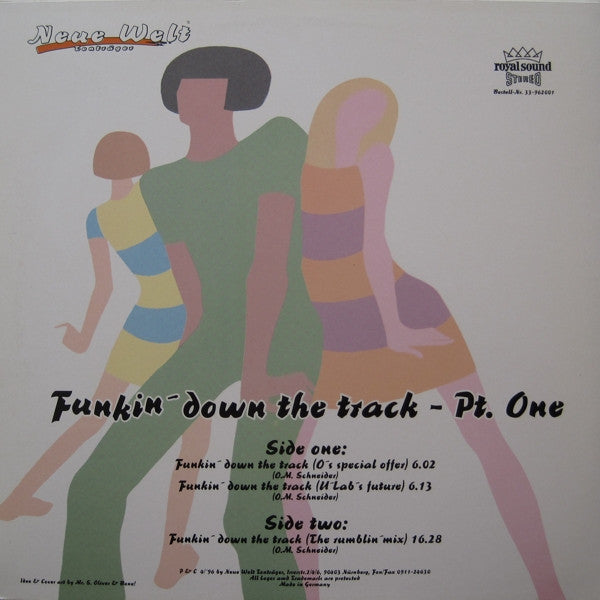 Mr. S. Oliver : Funkin' Down The Track (12")