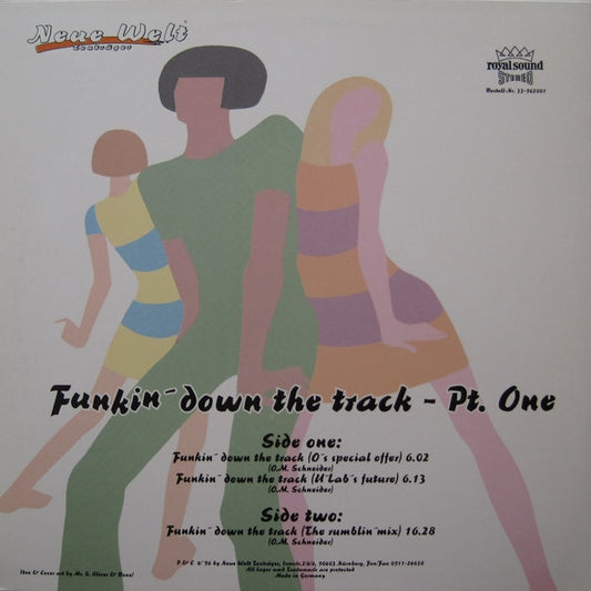 Mr. S. Oliver : Funkin' Down The Track (12")