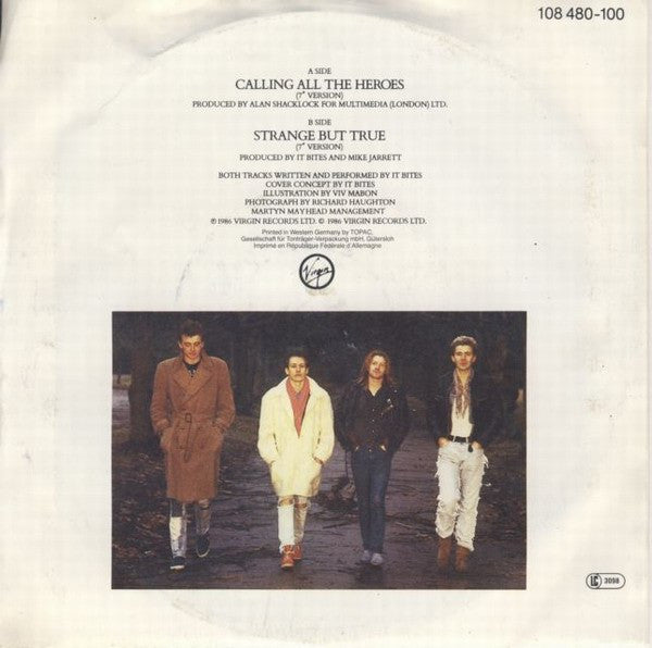 It Bites : Calling All The Heroes (7", Single)
