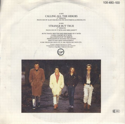 It Bites : Calling All The Heroes (7", Single)