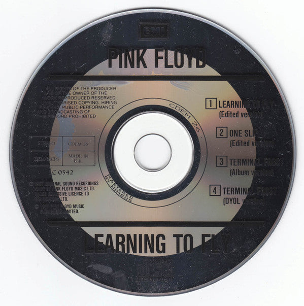 Pink Floyd : Learning To Fly (CD, Single)