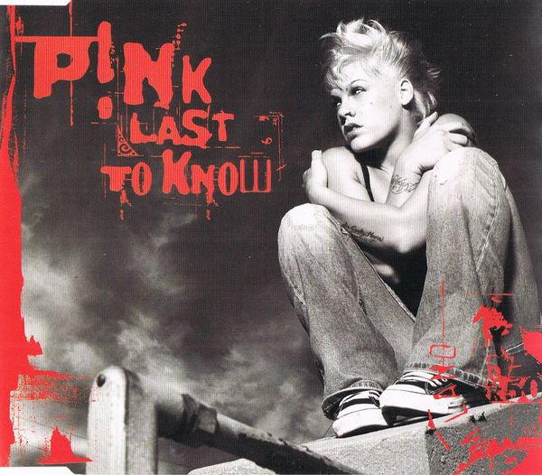 P!nk : Last To Know (CD, Single, Promo)