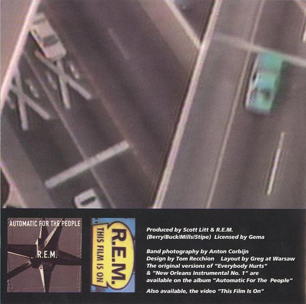 R.E.M. : Everybody Hurts (CD, Single, CD1)