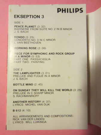 Ekseption : 3 (Cass, Album)