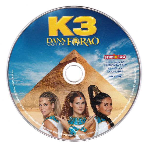 K3 : Dans Van De Farao (CD, Album + DVD-V)