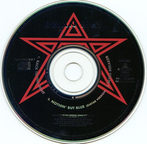 Brian May : Back To The Light Plus Star Fleet Part 2 (CD, Maxi, CD2)
