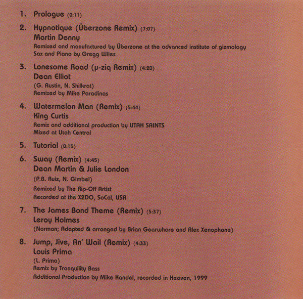 Various : Electro Lounge: Electronic Excursions In Hi-Fi Stereo (CD, Comp)
