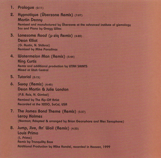 Various : Electro Lounge: Electronic Excursions In Hi-Fi Stereo (CD, Comp)