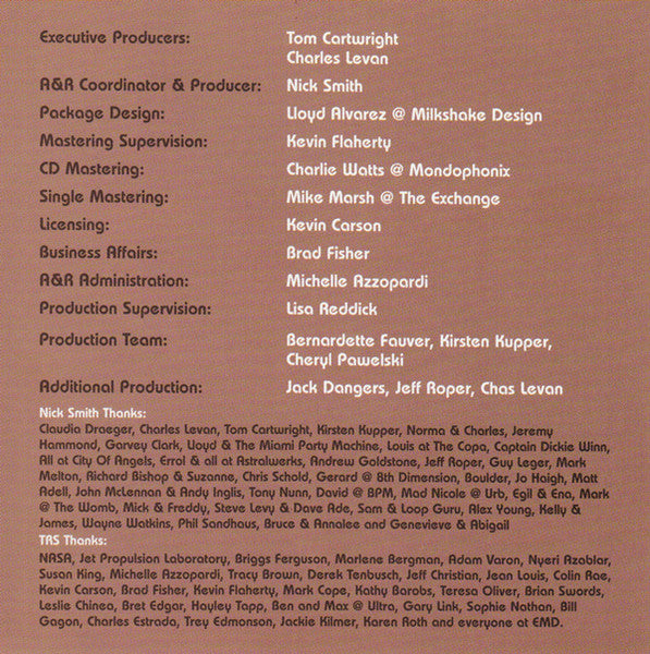 Various : Electro Lounge: Electronic Excursions In Hi-Fi Stereo (CD, Comp)