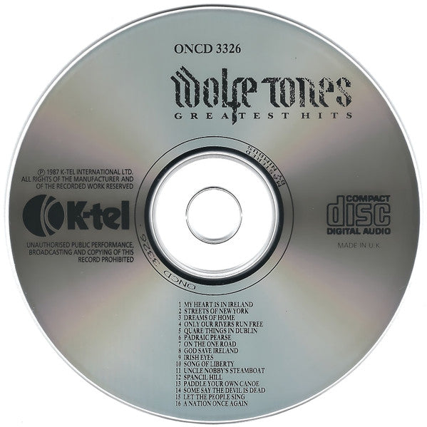 The Wolfe Tones : Greatest Hits (CD, Comp)
