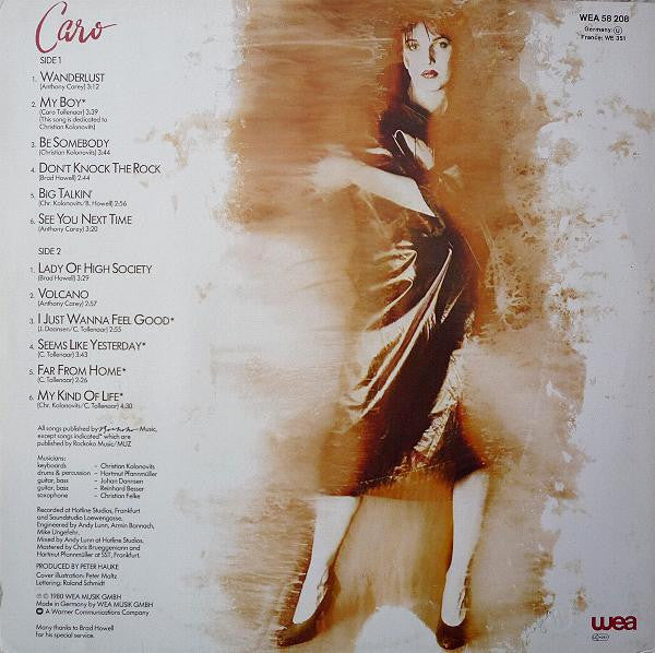 Caro (7) : Caro (LP, Album)