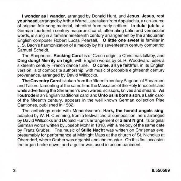 Worcester Cathedral Choir*, Donald Hunt : Christmas Carols (CD)