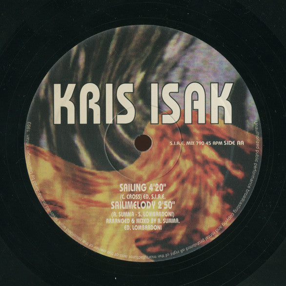 Kris Isak : Sailing (12")