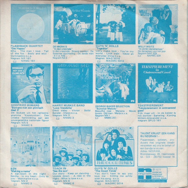 Rascal (29) : Ecstacy (7", Single)