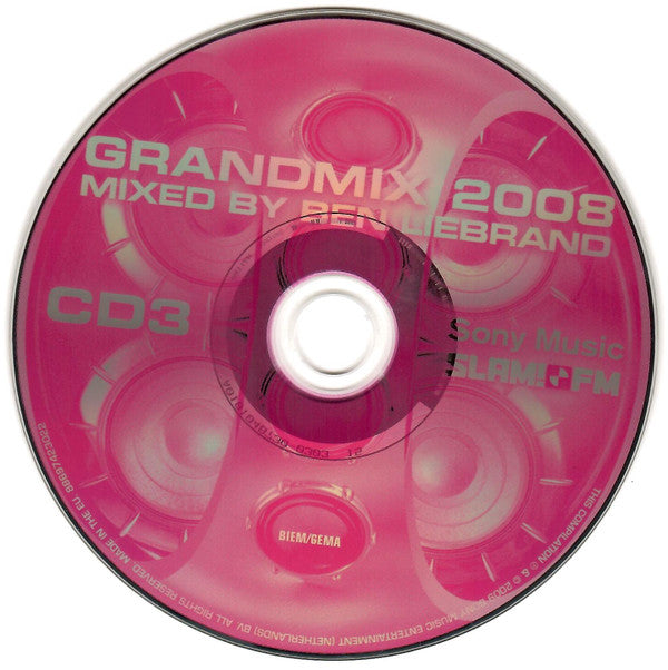 Ben Liebrand : Grandmix 2008 (3xCD, Mixed)