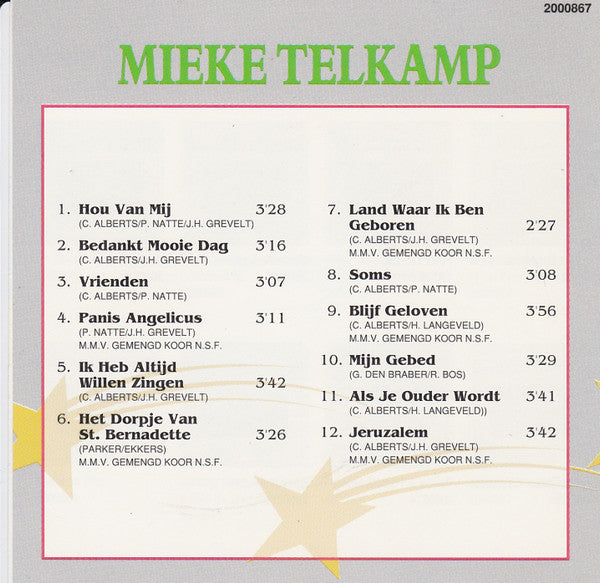 Mieke Telkamp : Mieke Telkamp (CD, Album)