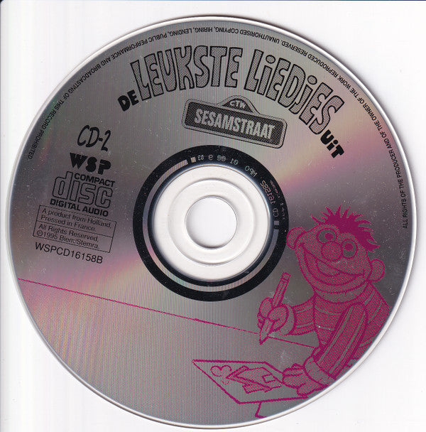Sesamstraat : De Leukste Liedjes Uit Sesamstraat (2xCD, Comp)