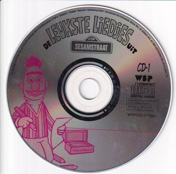 Sesamstraat : De Leukste Liedjes Uit Sesamstraat (2xCD, Comp)