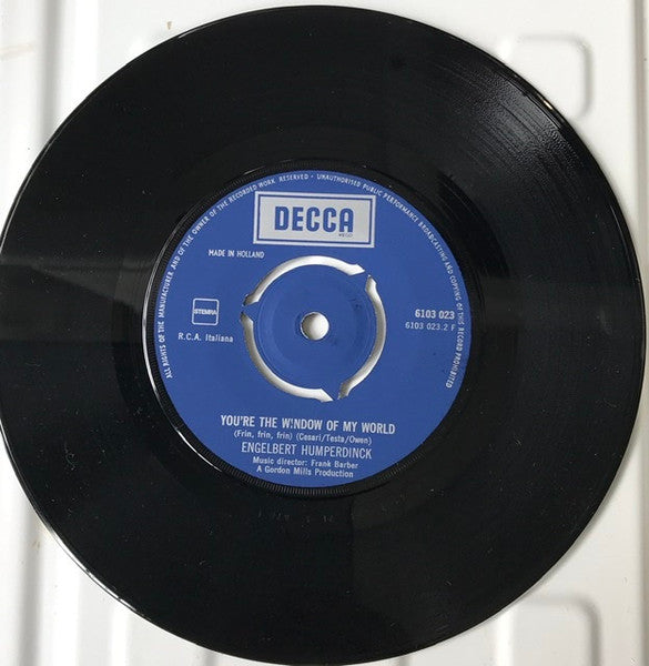 Engelbert Humperdinck : Our Love Will Rise Again (7", Single)