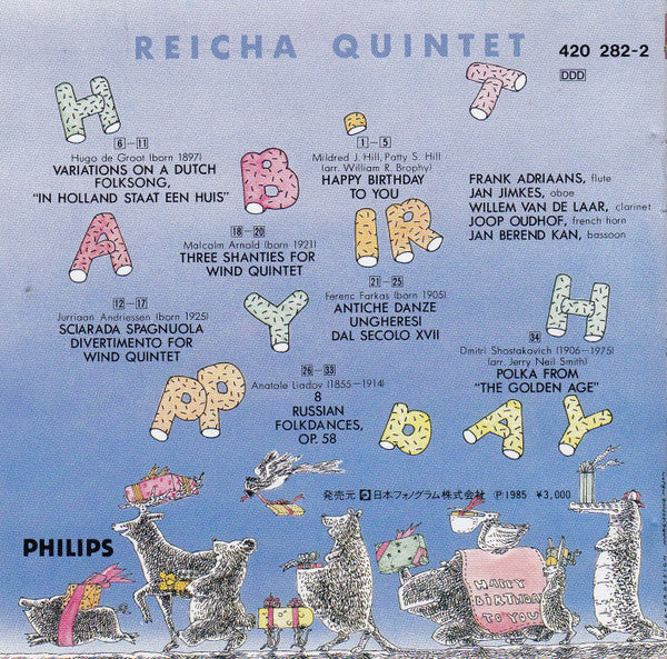 Reicha Quintet : Happy Birthday (CD)